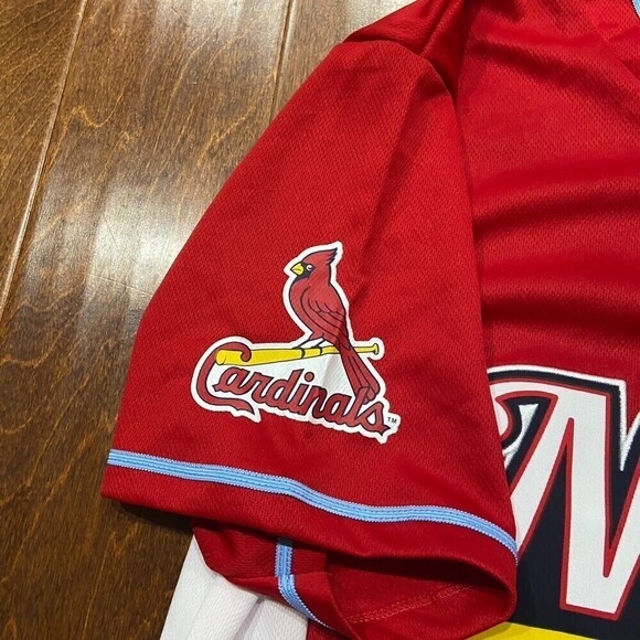 MLB St. Louis Cardinals All Star Game 2009 National League Red Jersey Men's XL - Picture 3 of 9